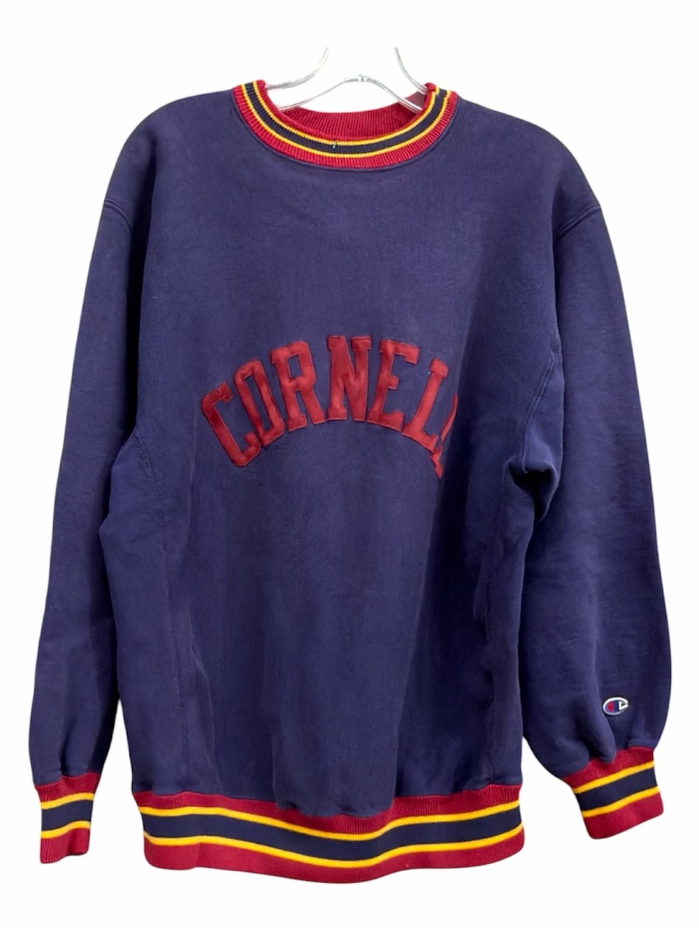 Vintage 19990’s Champion Reverse Weave Cornell University Tri-Color Sweatshirt